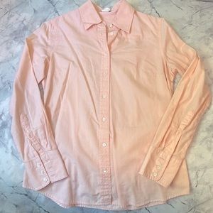 JCrew Peach Button Down Dress Shirt S